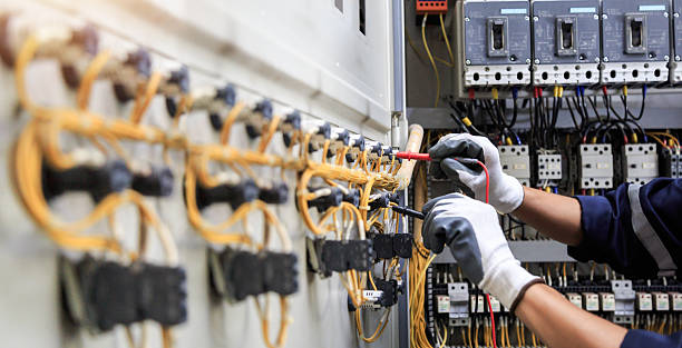 Professional Electrician technician working in Whitesboro, TX